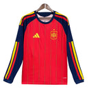 Camisa Espanha I 2026 Manga Longa