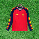 Camisa Espanha I 2026 Manga Longa