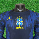 Camisa Brasil II 2026 Jogador Manga Longa