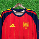 Camisa Espanha I 2026 Manga Longa